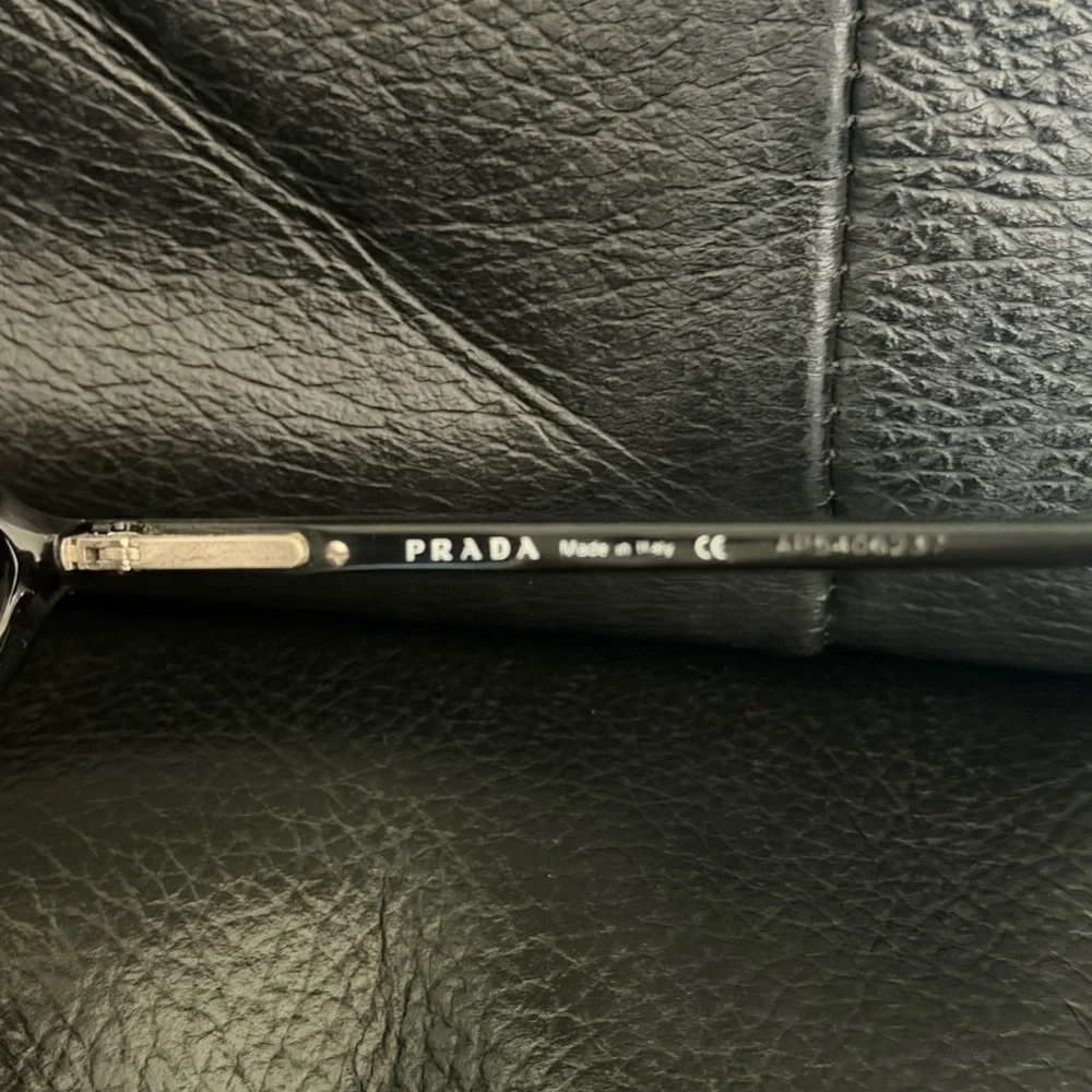 Prada Black Eyeglasses with case